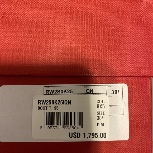 Valentino Garavani Ranch Flames Boot 38.5 - Picture 3 of 3